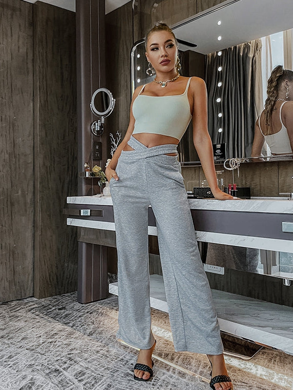 Commute Solid Color Slacks