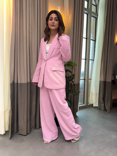 Long Blazer & Pant Coord Set