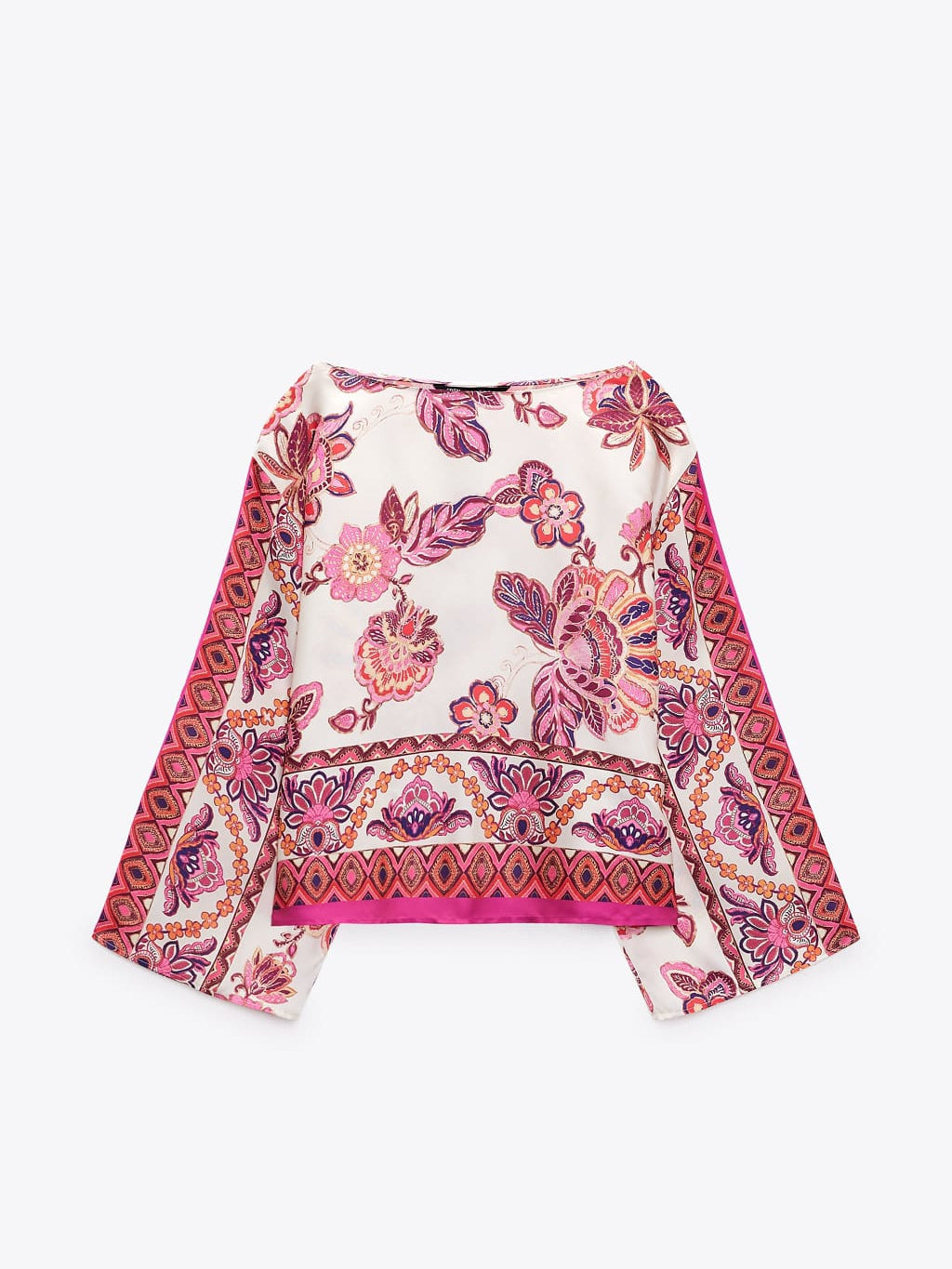 Floral Print Shirt Top & Pants Coord Set