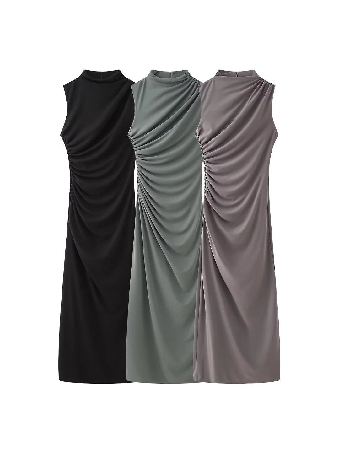 Sleeveless Midi Dress