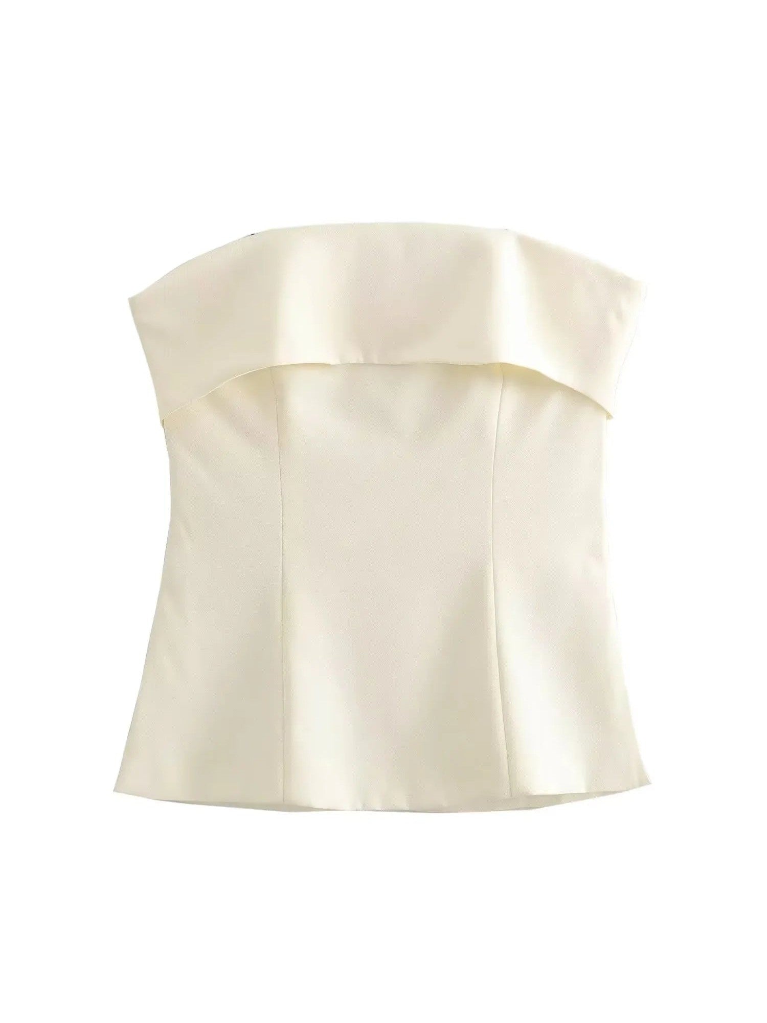 Off Shoulder Tube Top & Wide Leg Pant Coord Set