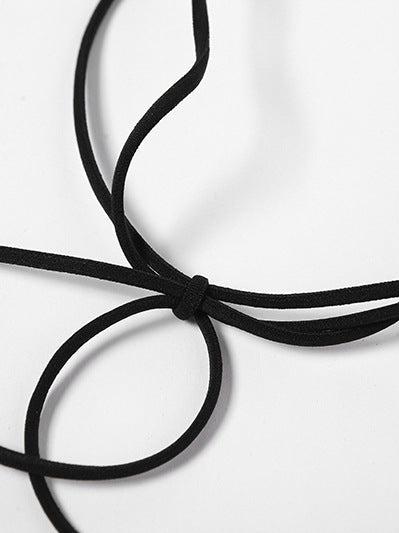 Halter Neck Cutout See through Sheath Dress