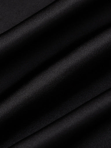 Mesh Stitching Sheer Long Sleeve Dress