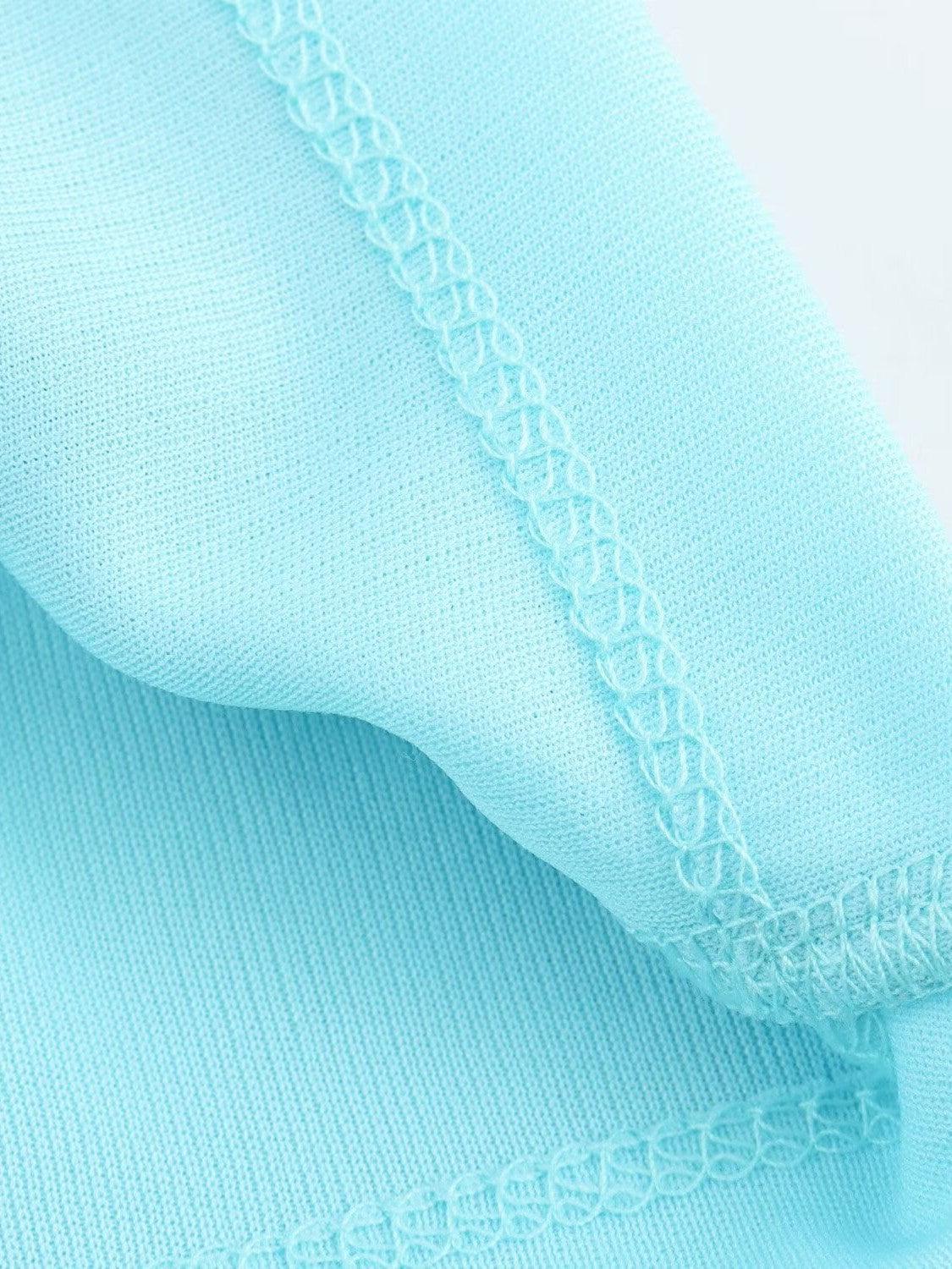 Halterneck Tie Dye Print Backless Dress