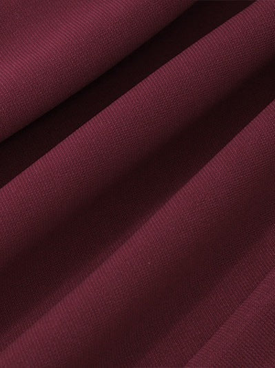 Off Shoulder Deep Neck Flare Short Dress With Scarf