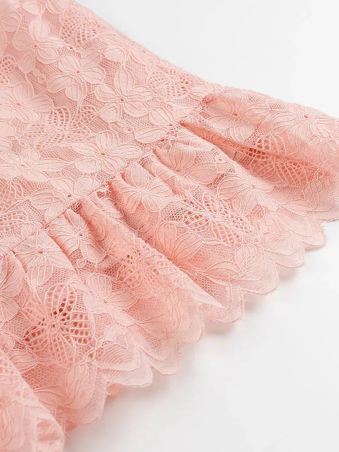 Baglami Asymmetric Sling Mini Dress