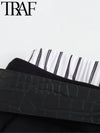 Black Skorts with Belt