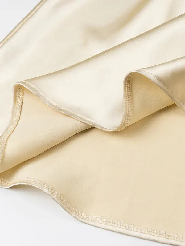 Spaghetti Strap Backless Midi Dress