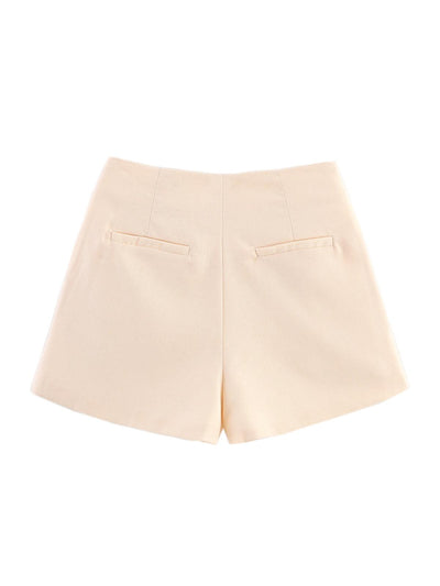 Embroidered Vest & Shorts Coord Set