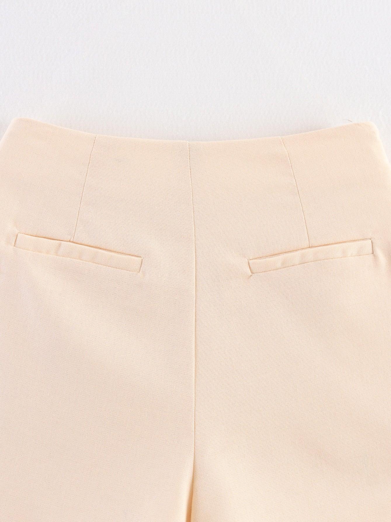 Embroidered Vest & Shorts Coord Set