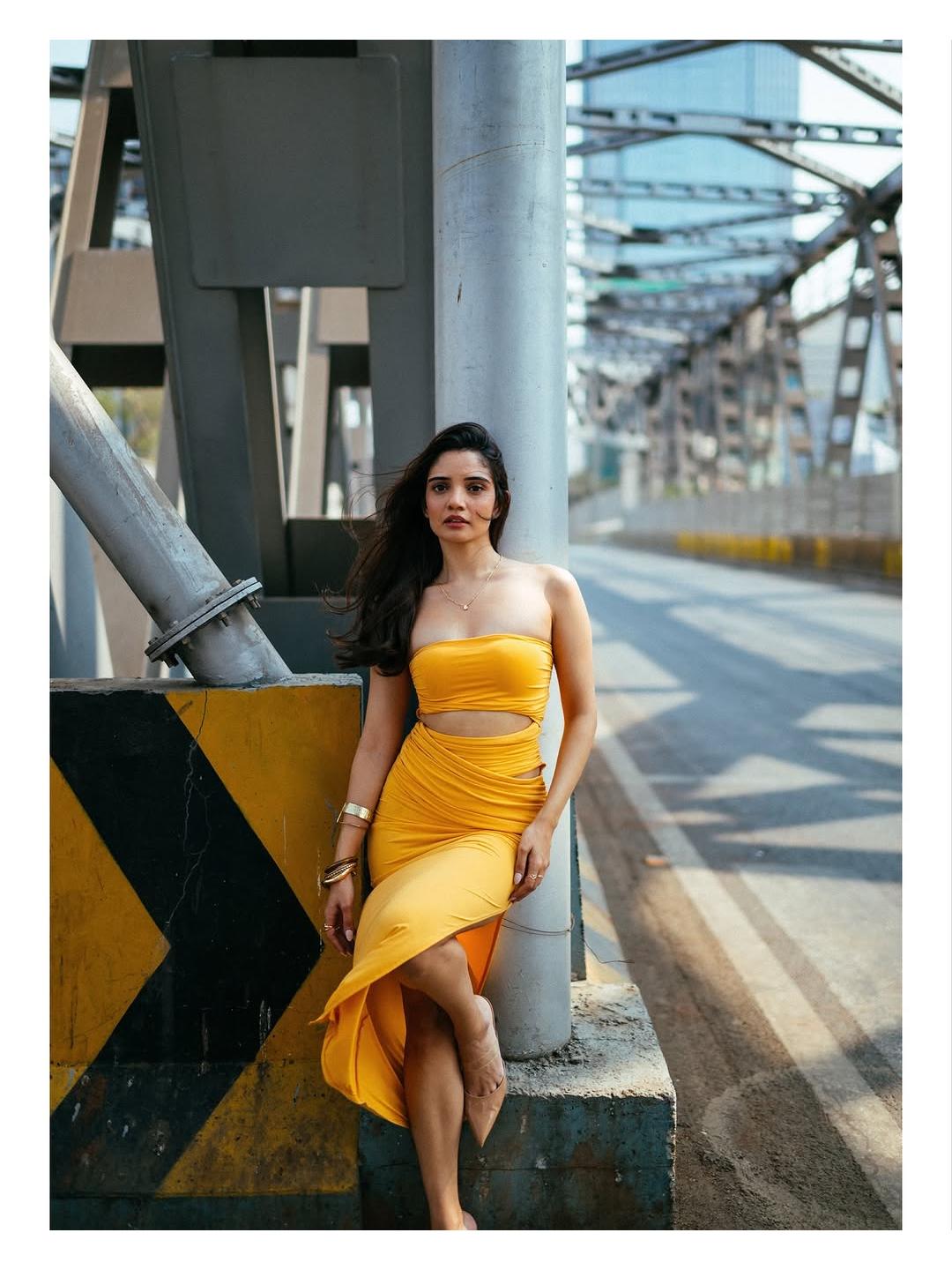 Hollow Out Tube CutOut Slit Dress