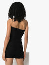 Deep Neck Corset Mesh Nightclub Dress