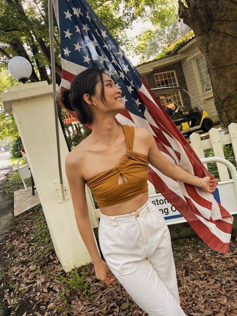 Jasmine One Shoulder Crop Top