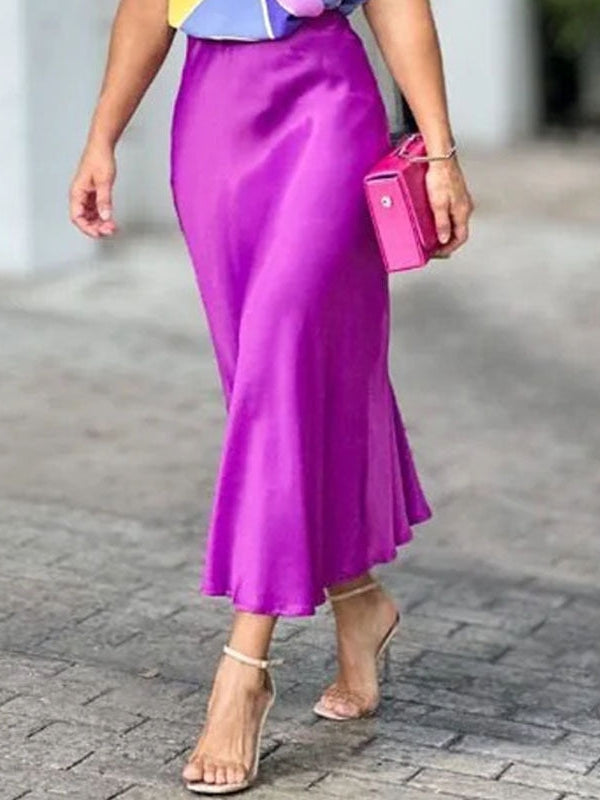 Printed V Neck Sleeveless Top & Skirt Coord Set