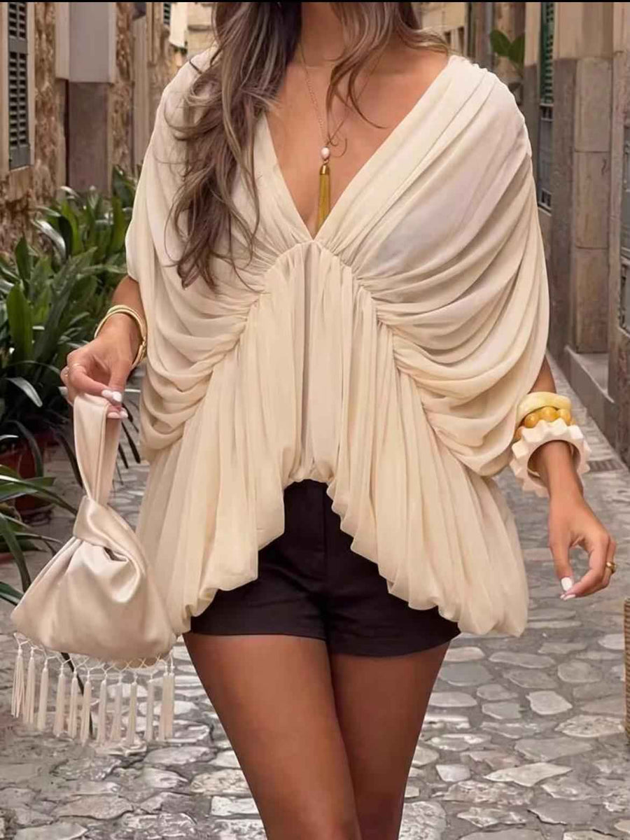 Cloud Nine Ruffle Top