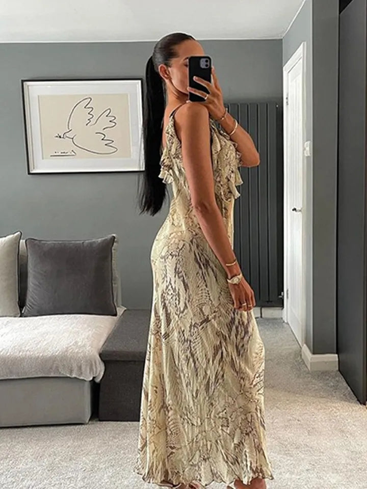 Animal Snake Print Dress