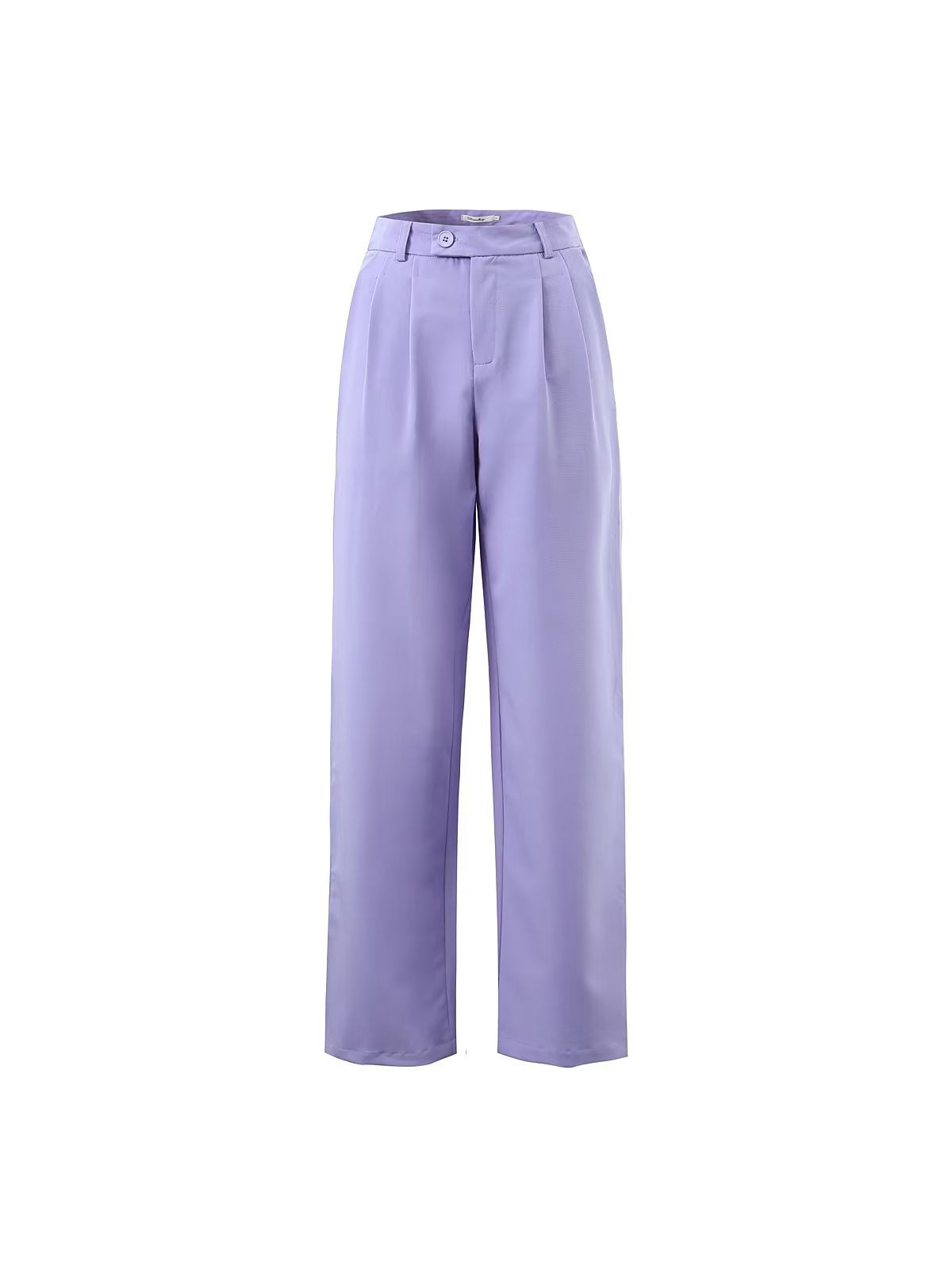 Tank Top & High Waist Buckle Casual Pants Set