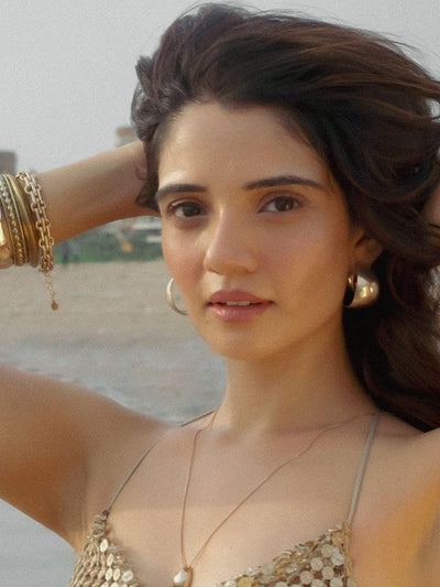 Sequins Spaghetti Strap Cowl Neck Backless Midi Dress