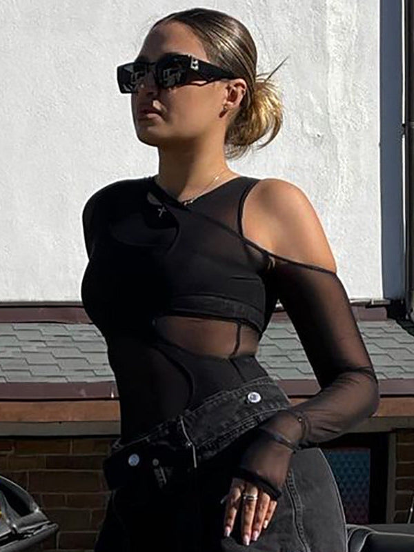 Kimaya Mesh Patch Bodysuit