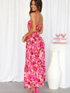 Floral Print Cami Top & Skirt Set