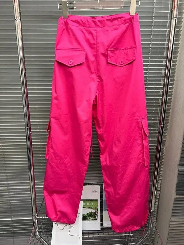 Wide Leg Cargo Pants