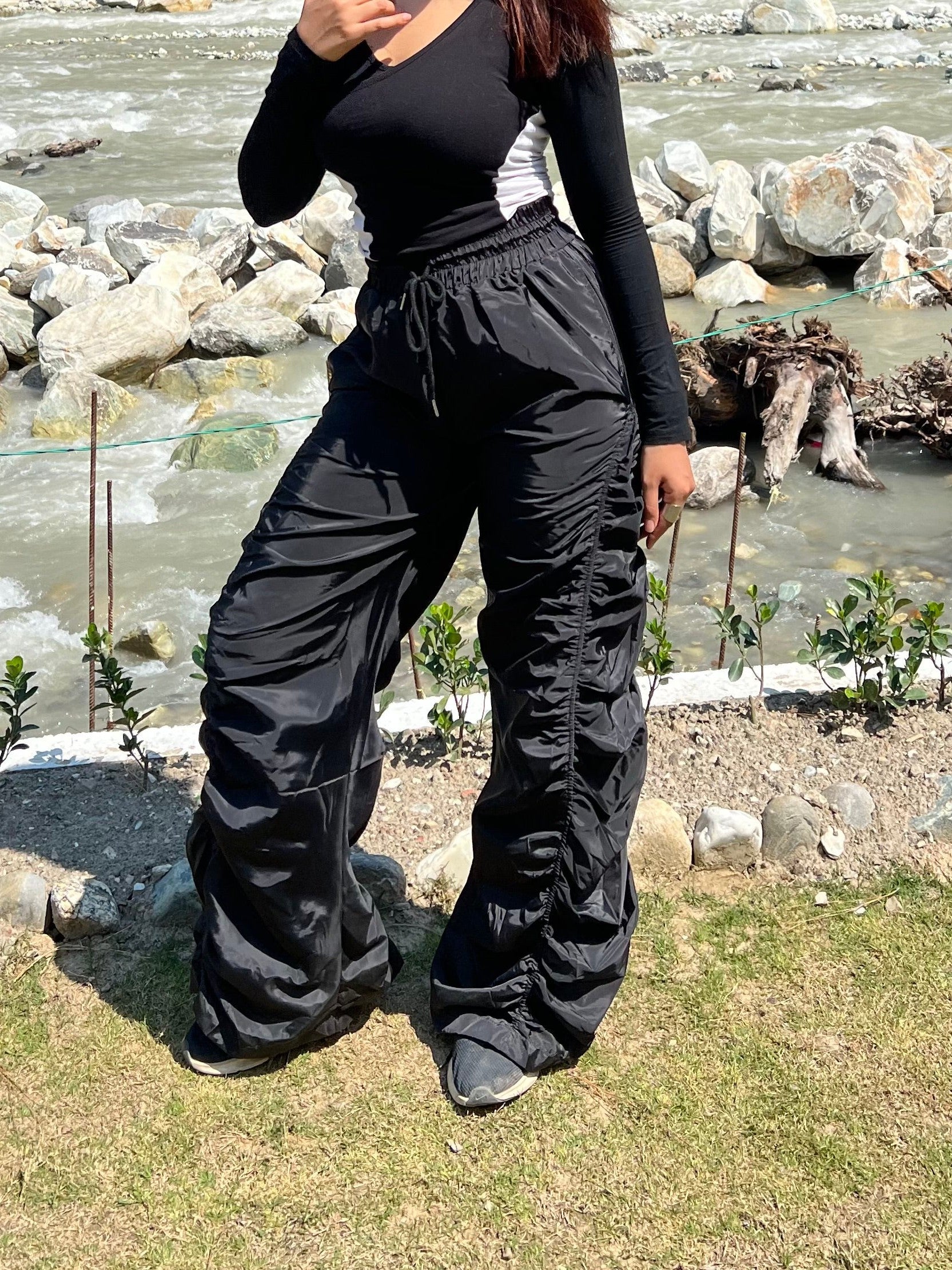 Parachute Style Cargo Pants