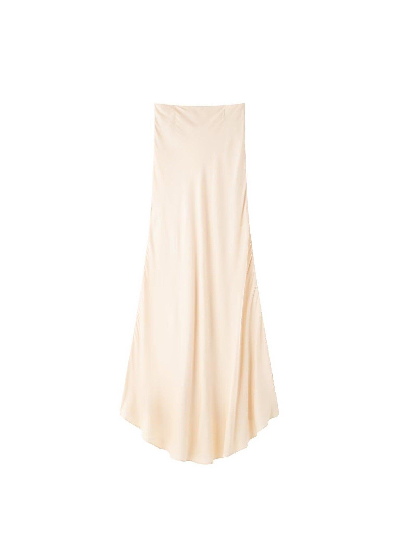 Rhinestone Button-up Shirt & Mermaid Skirt Coord Set