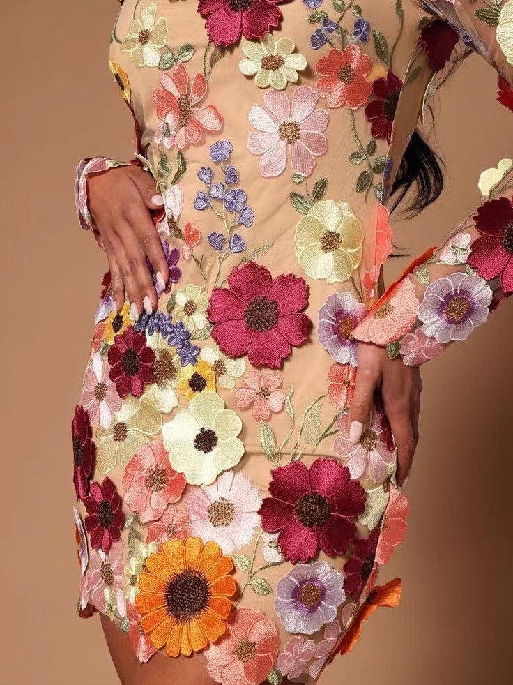 Floral sheath outlet dress