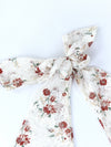 Floral Print Halterneck Boning Corset Lace Bodysuit