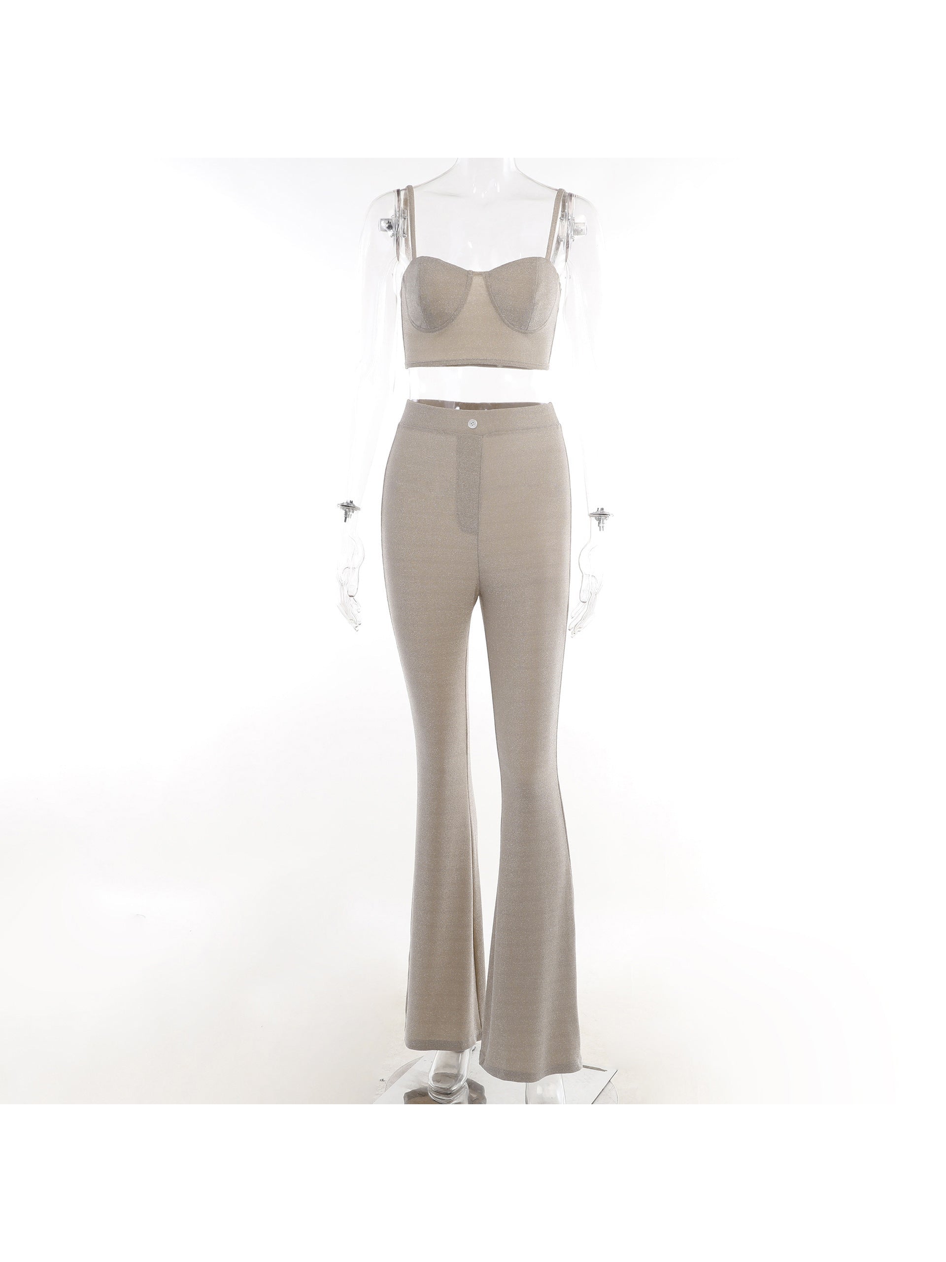 Shimmering Cami Top & Pants Coord Set