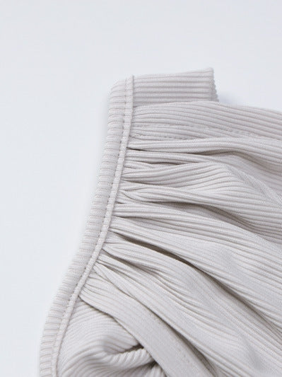 Backless Split Irregular Asymmetric Dress