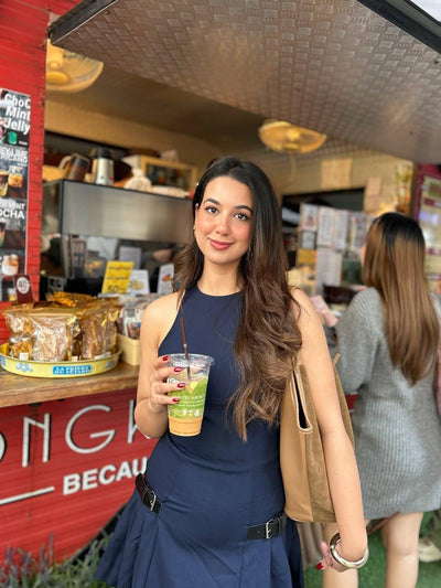 Sleeveless Fit & Flare Short Dress With Belt