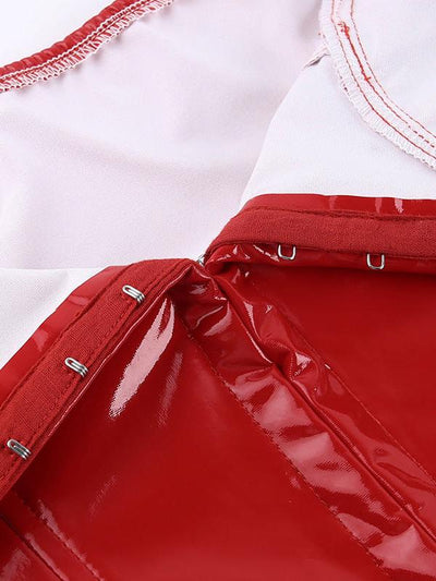 Tube Bodycon Leather Short Dress