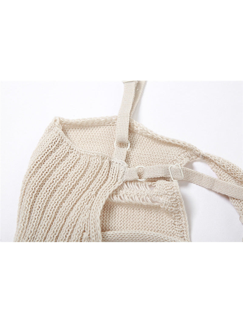 Spaghetti Strap Cutout Slim Sheath Dress