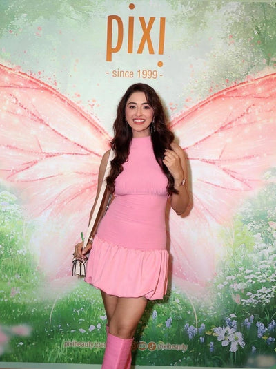 Balloon Ribbed Slim Fit Backless Dress