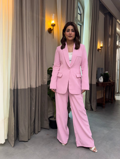 Long Blazer & Pant Coord Set