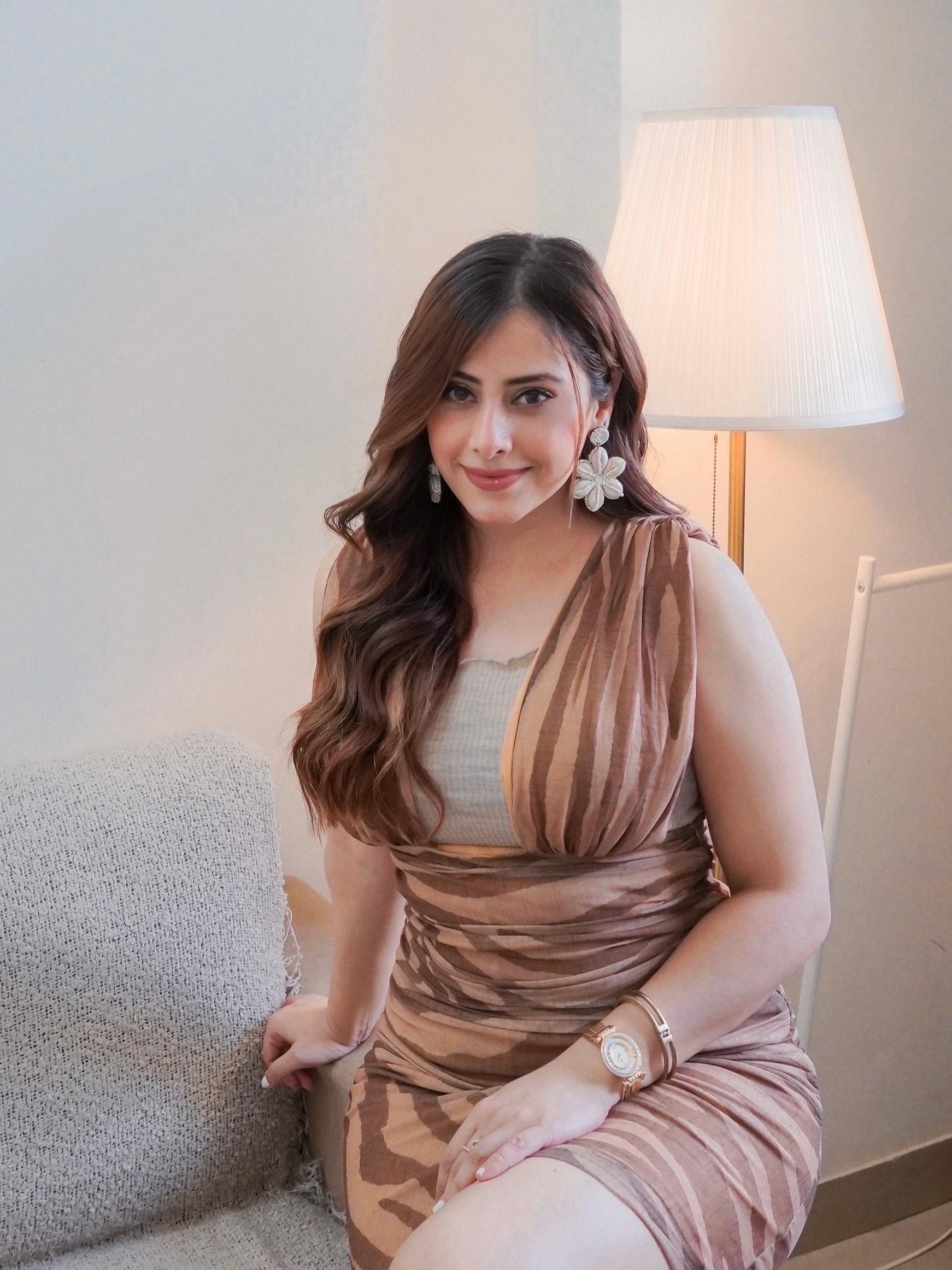 Animal Print Deep Neck Bodycon Dress