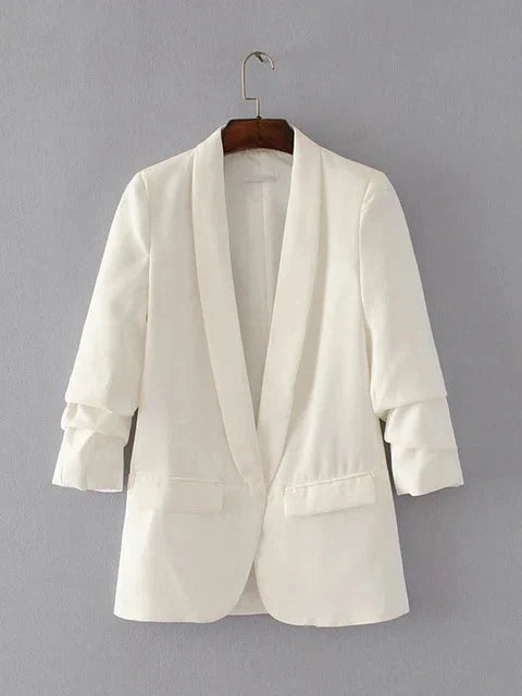 Quarter Sleeves Blazer