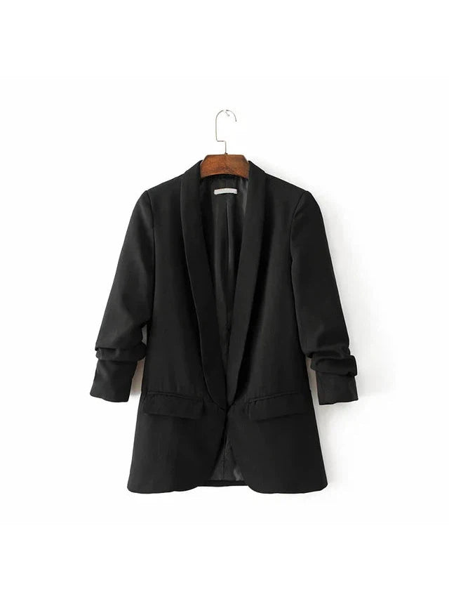 Quarter Sleeves Blazer
