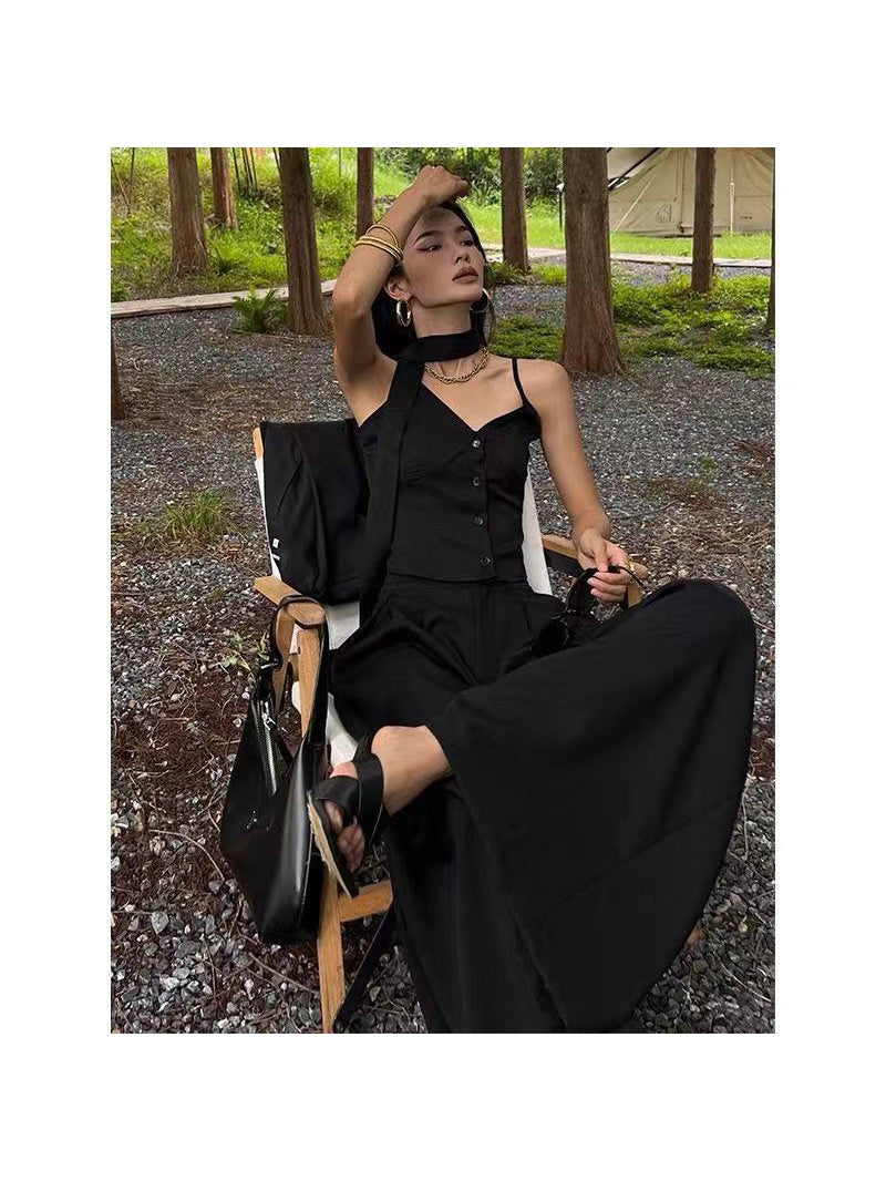 Cami Crop Top & Wide Leg Pant Coord Set