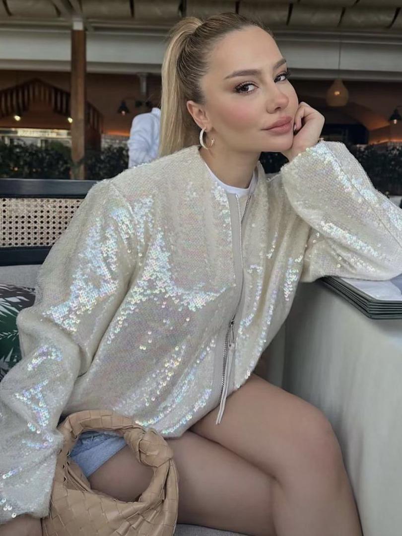 Silver Sequins Jacket