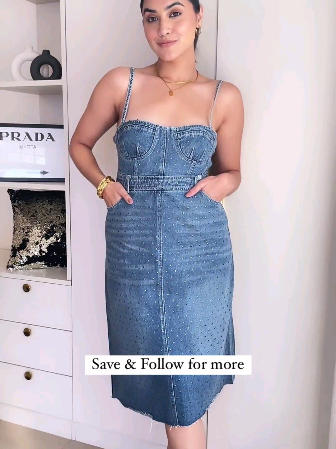 Denim sales corset dress