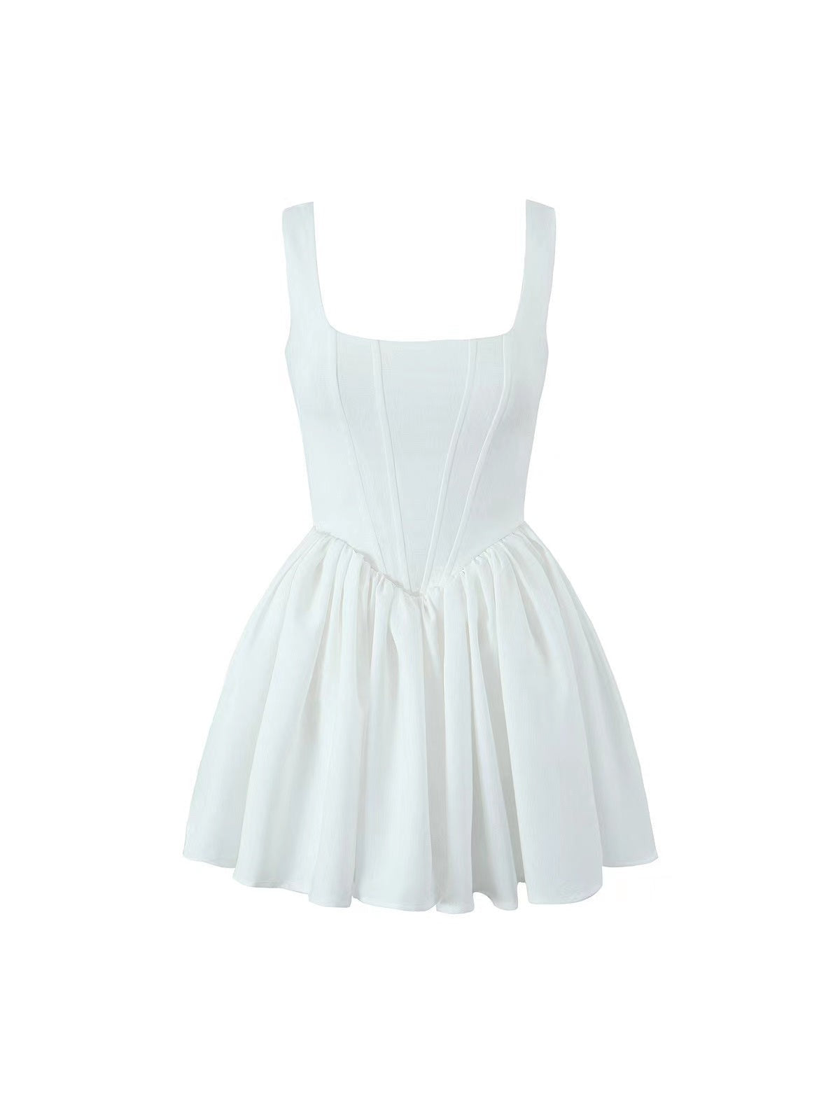 Boning Corset Fit & Flare Short Dress Boning Corset Fit & Flare Short Dress