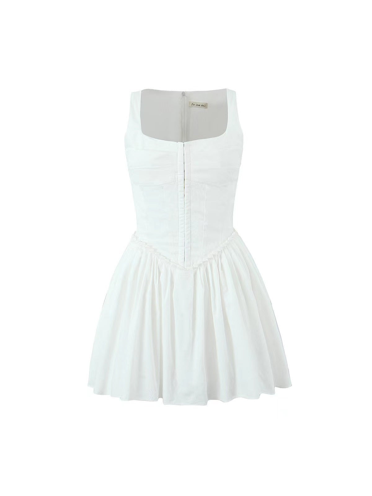 Melissa Sleeveless Fit & Flare Short Dress