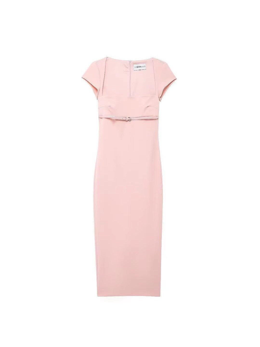 Araya Square Neck Midi Dress