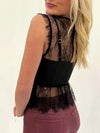 Boning Corset Lace Top