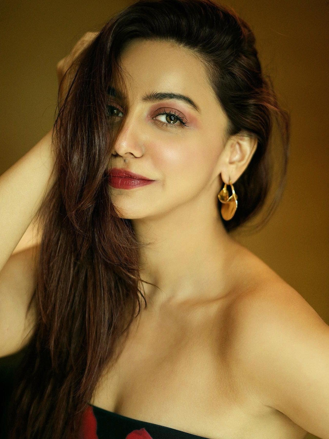 Black Floral Tie Dye Tulle Tube Dress