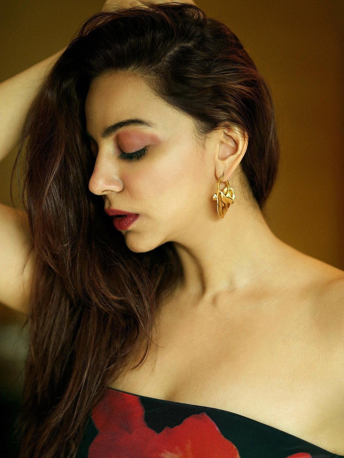 Black Floral Tie Dye Tulle Tube Dress