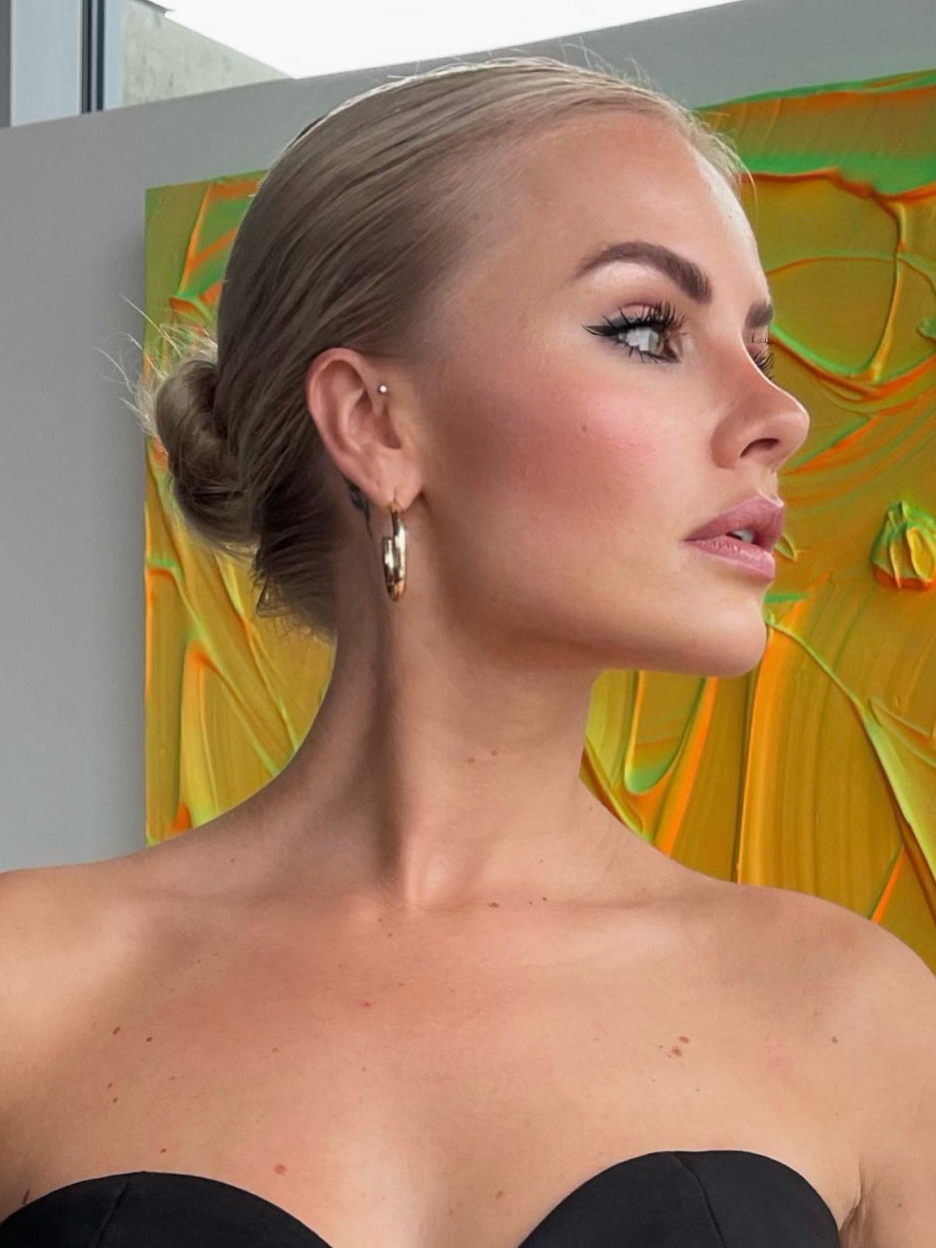 Black Tube Top & Pants Jumpsuit