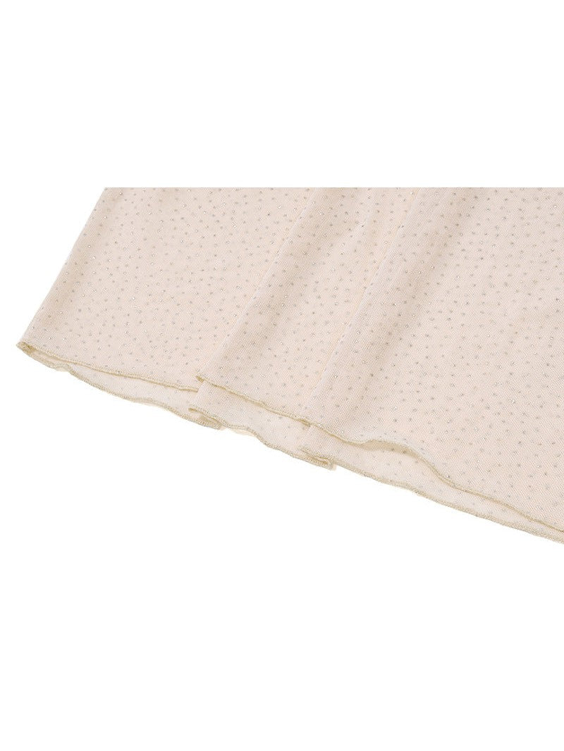 Bandeau Tube Shimmer Fishtail Dress